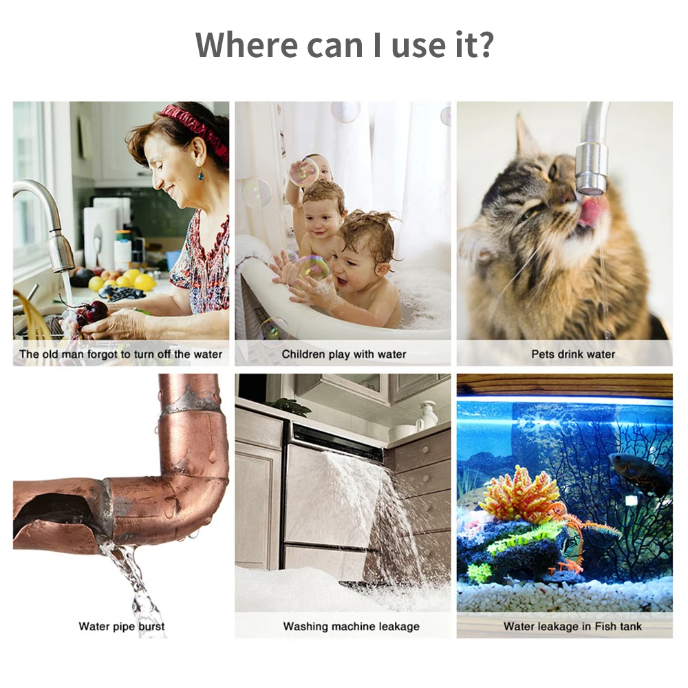 Tuya WiFi Zigbee Water Sensor  - Smart Home Green recensie en prijs