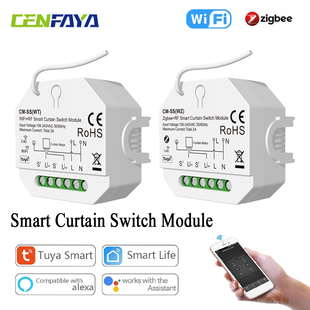 Smart Curtain Switch for Rolle - Smart Home Voice Control recensie en prijs