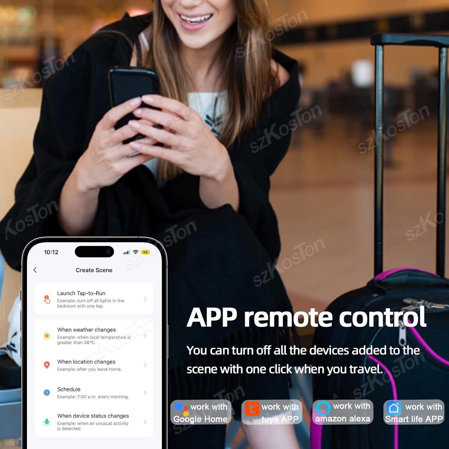 16A Tuya WiFi Smart Switch Mod - Smart Home Voice Control recensie en prijs