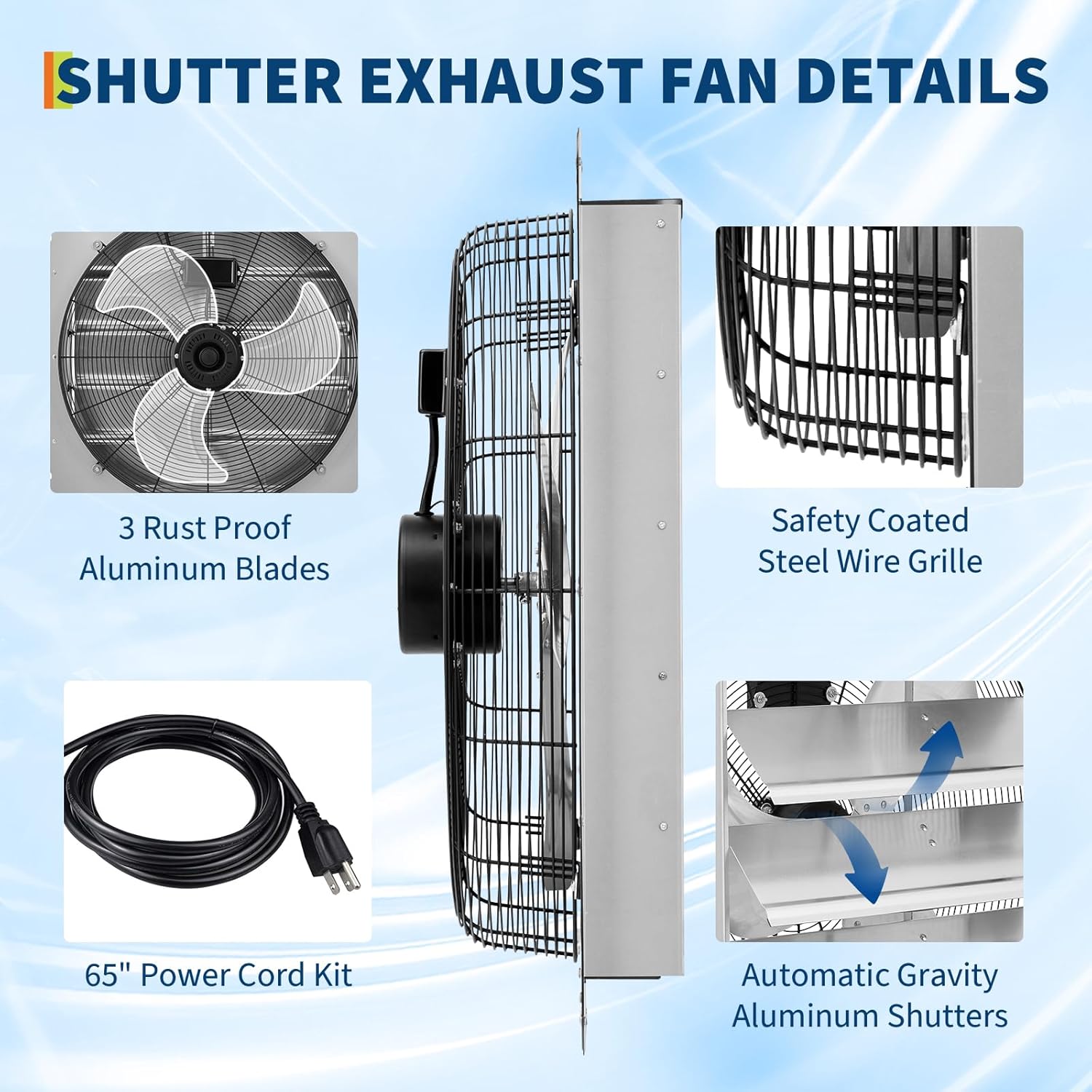High-Performance Wall Exhaust  - Curtain Motor recensie en prijs