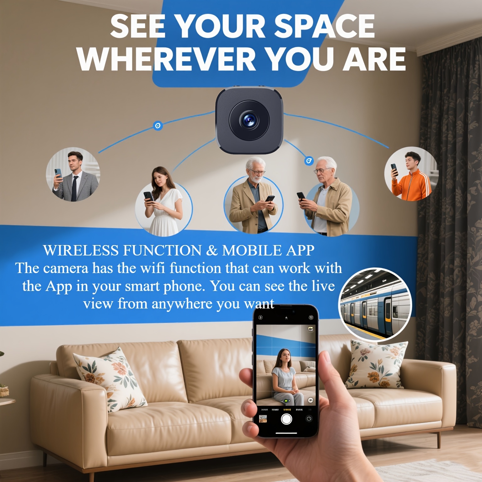 1080P HD Mini WiFi Camera Indo - Smart Home Camera recensie en prijs