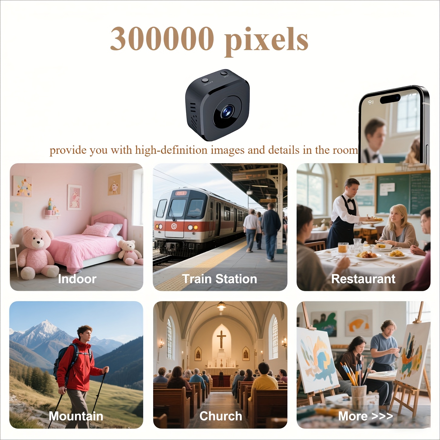 1080P HD Mini WiFi Camera Indo - Smart Home Camera recensie en prijs