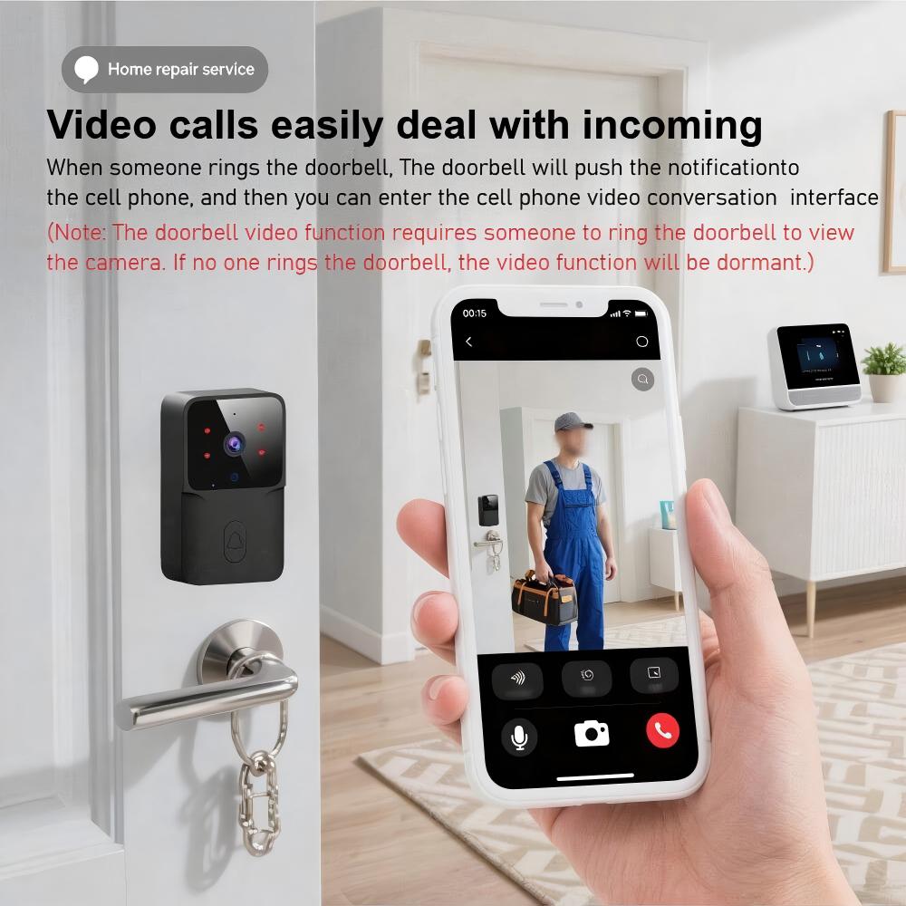 Smart WiFi Wireless doorbell I - Smart Home Video Doorbell Installation recensie en prijs