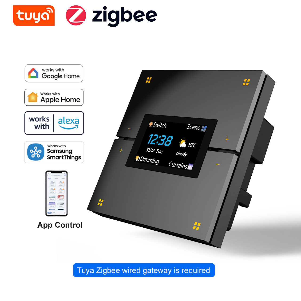 M9 Pro 8-Button UK Tuya Smart  - Smart Home Voice Control recensie en prijs
