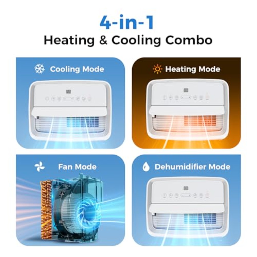 Smart Portable Air Conditioner - Smart Home Uses recensie en prijs