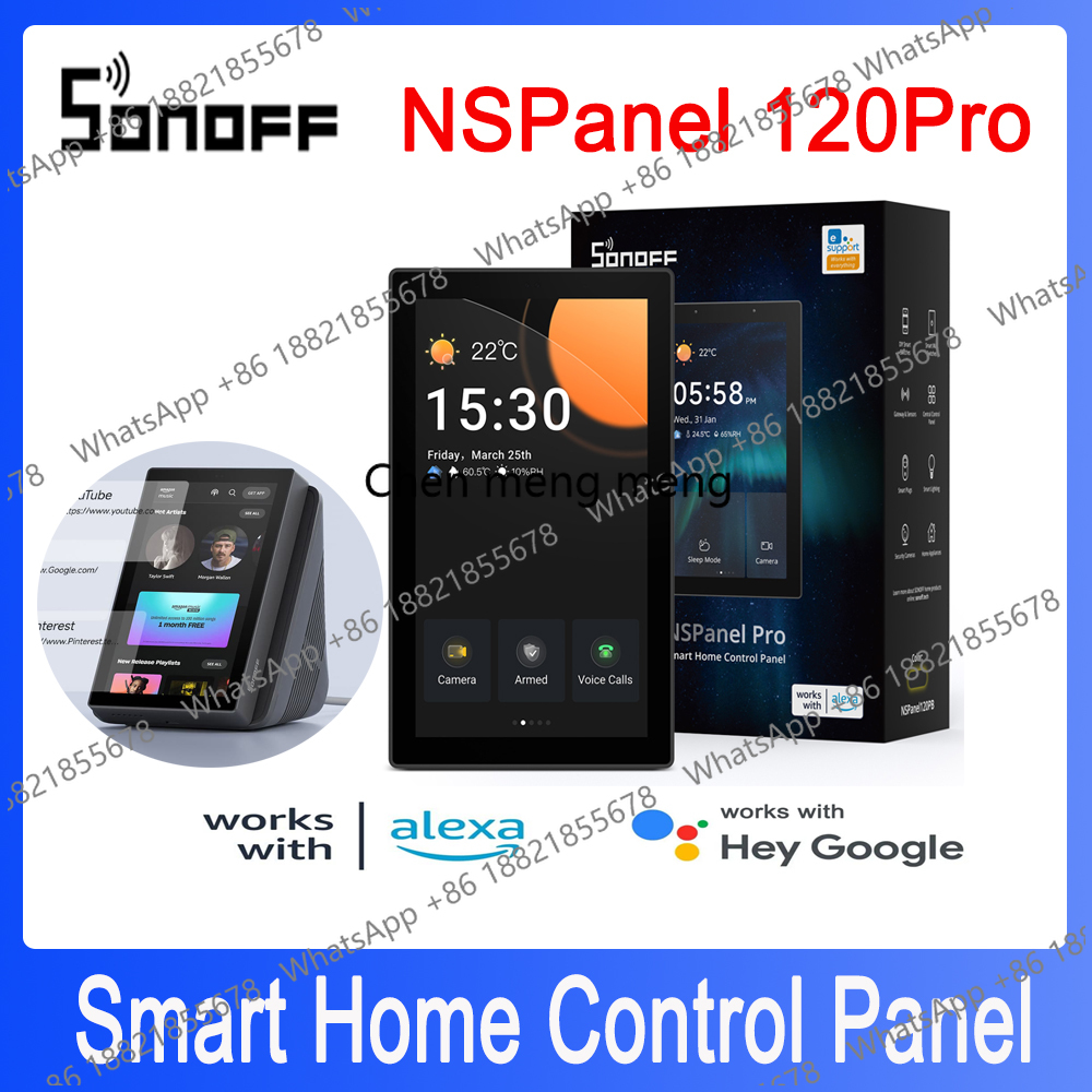 NSPanel Pro 120/86 Smart Home  - Smart Home Touchscreen Control Panel recensie en prijs