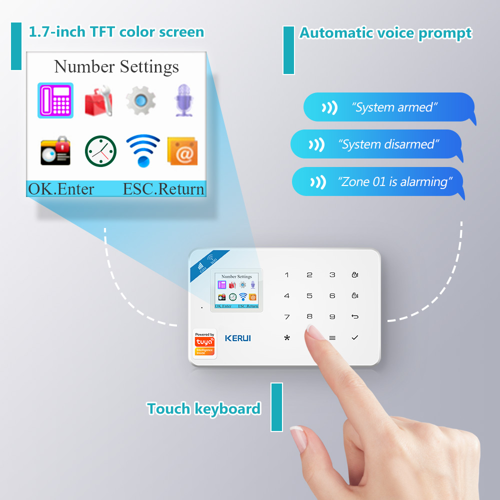 KERUI W181 Alarm System Secutr - Smart Home Package recensie en prijs