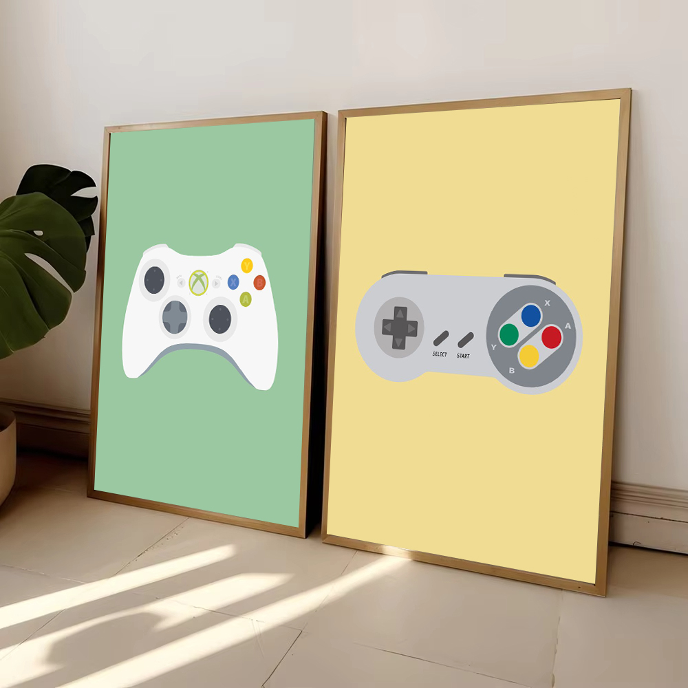 Retro Video Game Controllers P - Smart Home Poster recensie en prijs