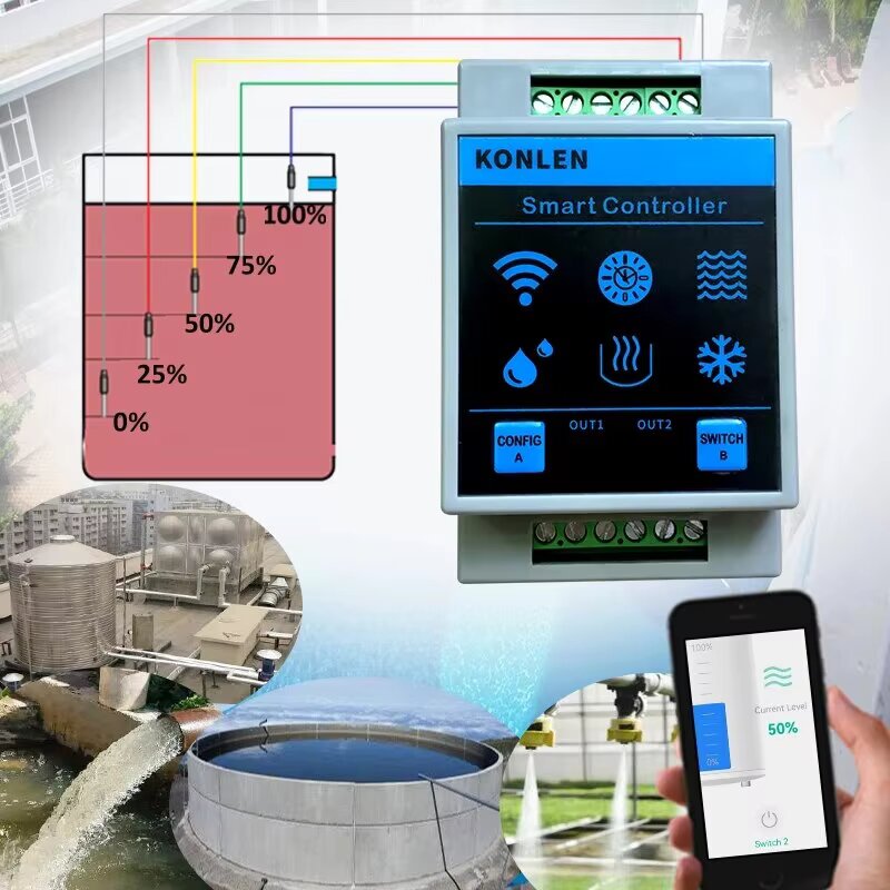 Tuya Water Level Sensor WIFI C - Smart Home Water Level Sensor recensie en prijs