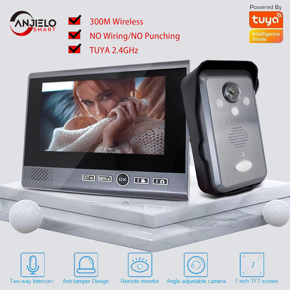 ANJIELO Tuya Smart 1080P Video - Smart Home Video Doorbell Installation recensie en prijs