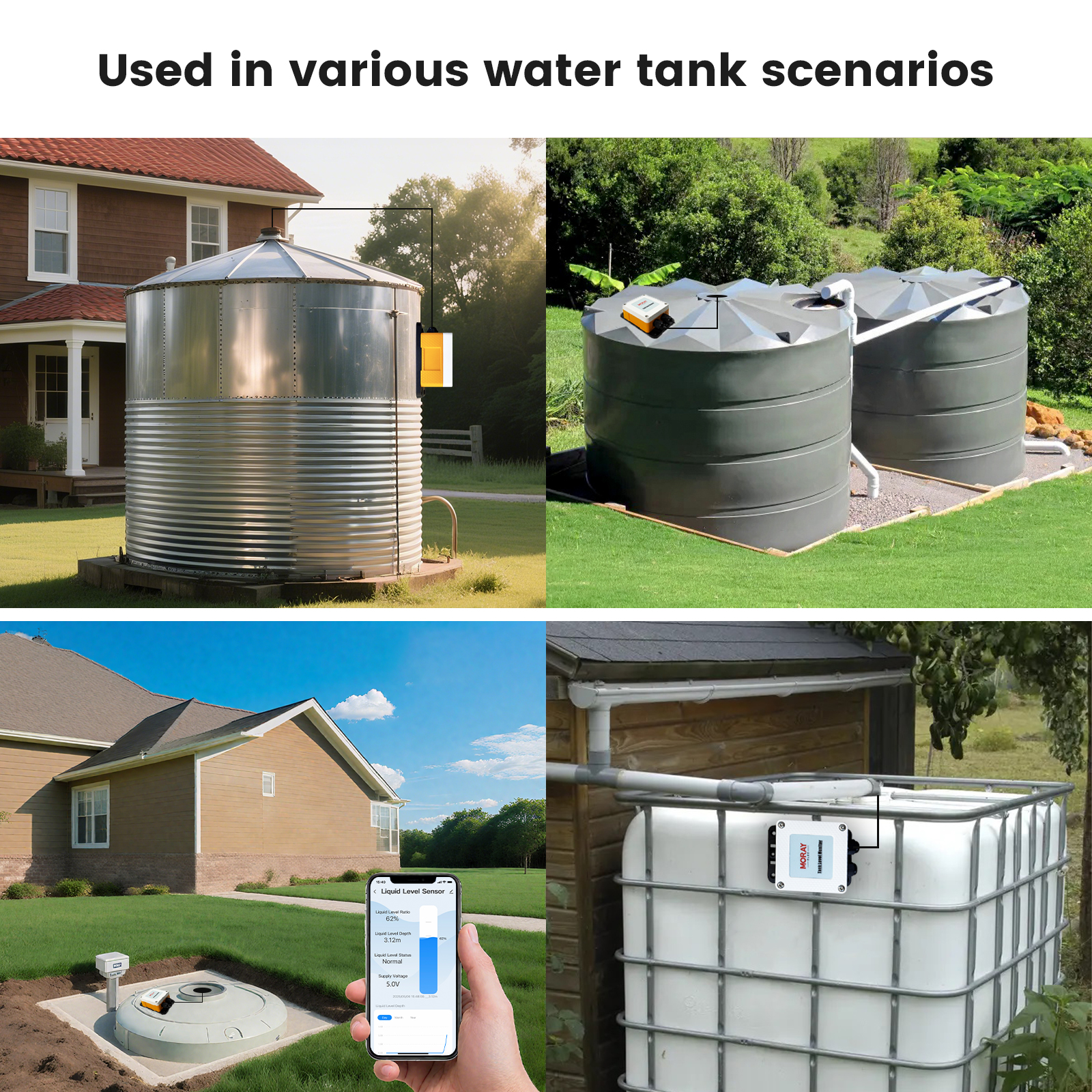 ME202W Smart Home High Accurac - Smart Home Water Level Sensor recensie en prijs