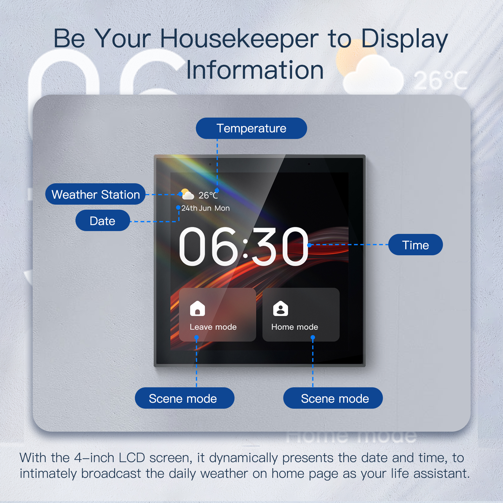2026 Golden Security TPP01 4 I - Smart Home Voice Control recensie en prijs