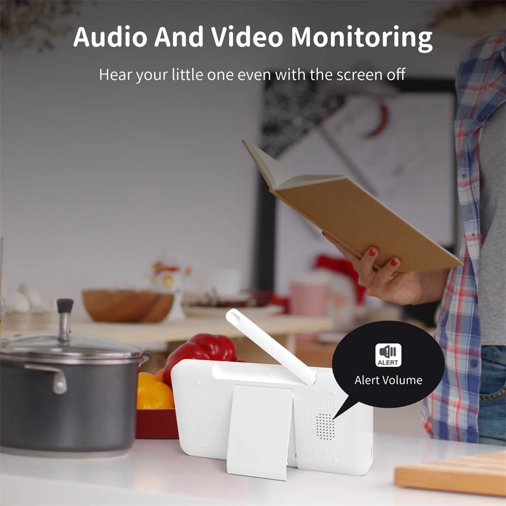 Babystar 5 Inch Wifi Baby Moni - Smart Home Battery Camera recensie en prijs