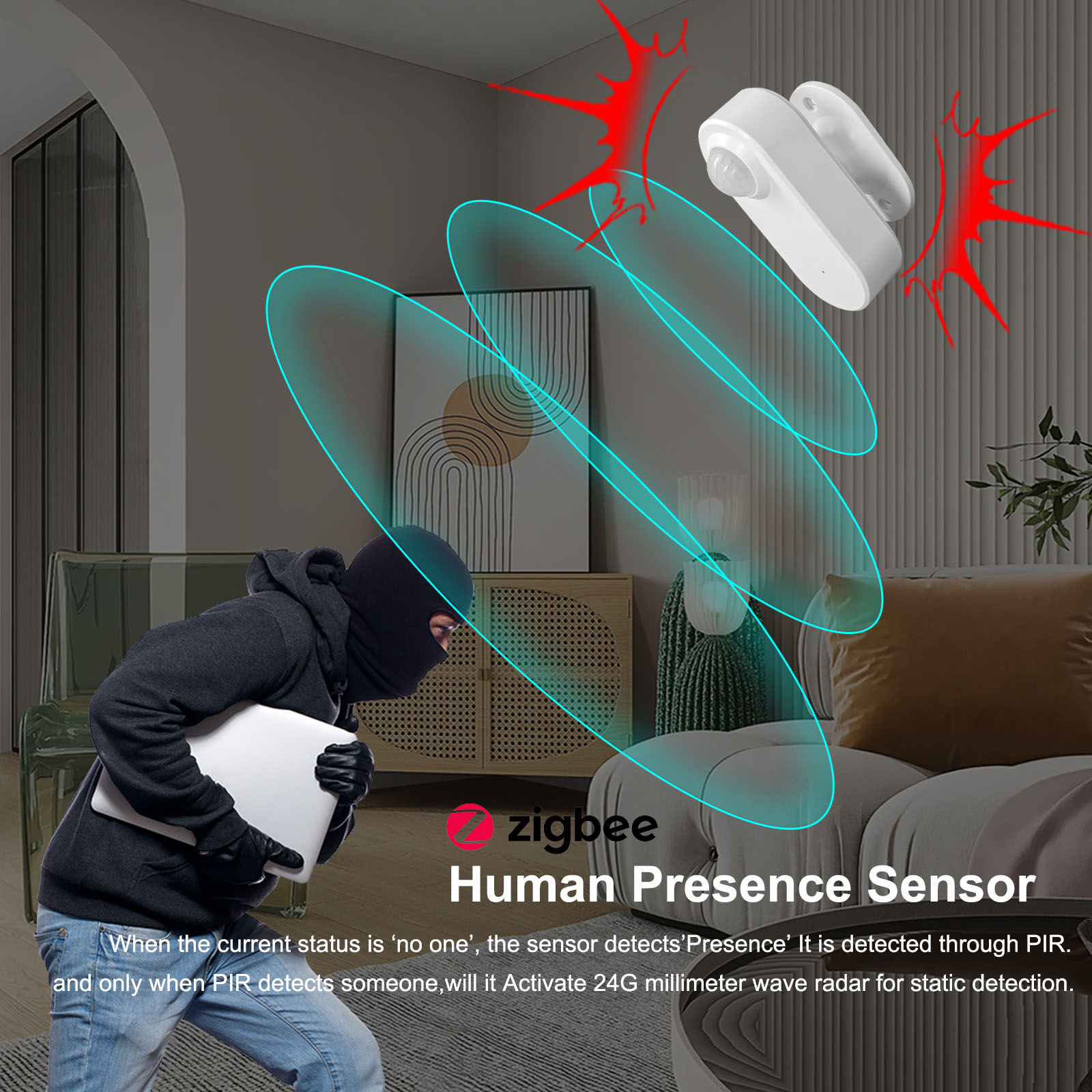 Tuya Human Presence Sensor Sma - Smart Home Tools recensie en prijs