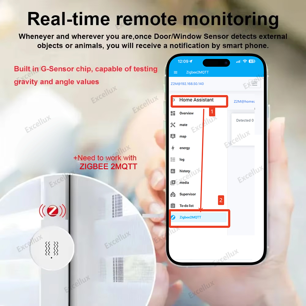 Zigbee 3.0 Smart Vibration Sen - Smart Home Tools recensie en prijs