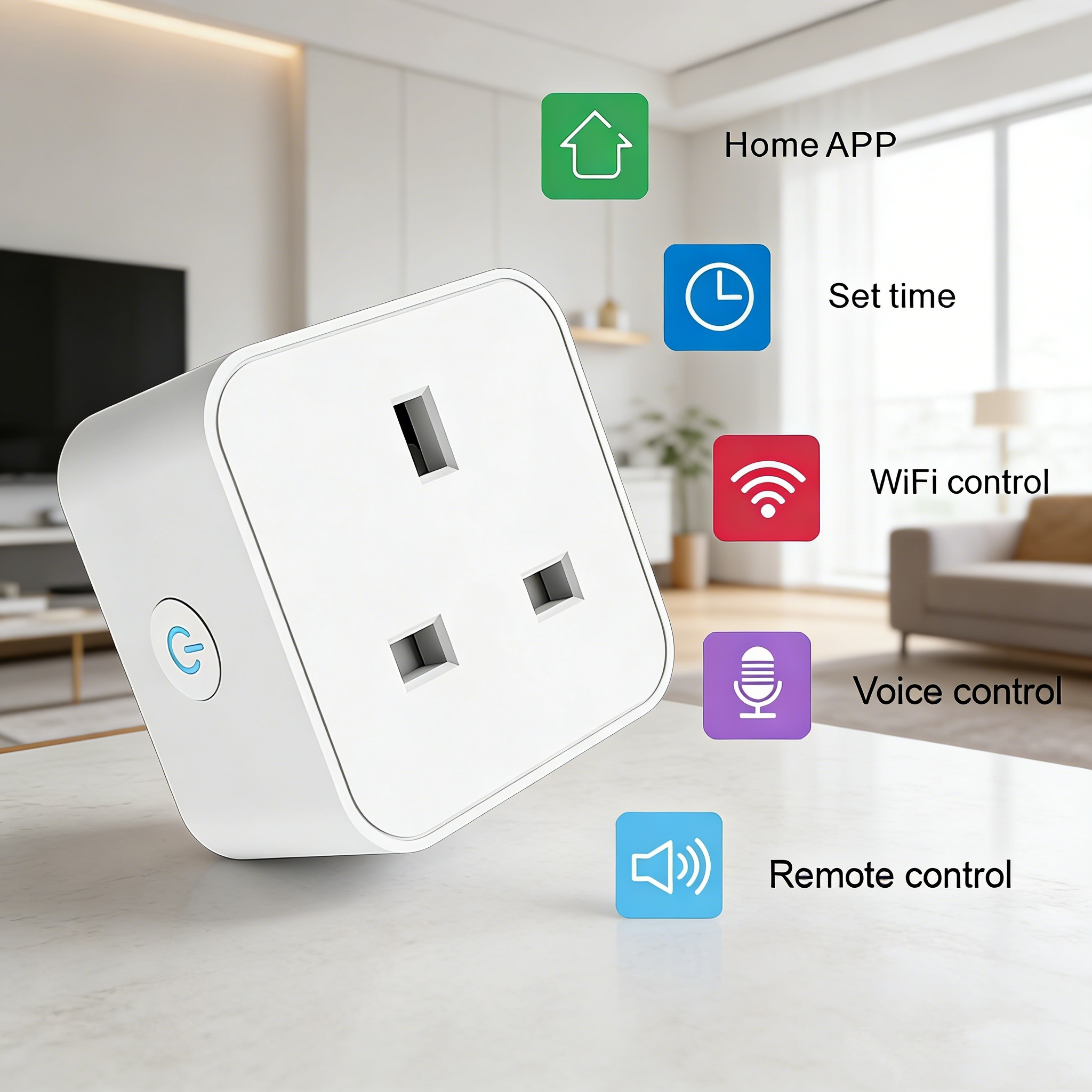 Xfox Tuya UK-Standard Smart Sq - Smart Home Voice Control recensie en prijs