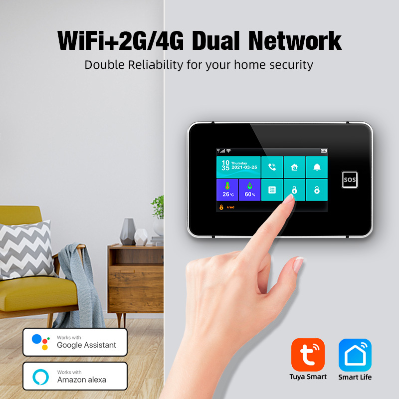 KERUI 4.3 Inch Touch Screen Ho - Smart Home Package recensie en prijs