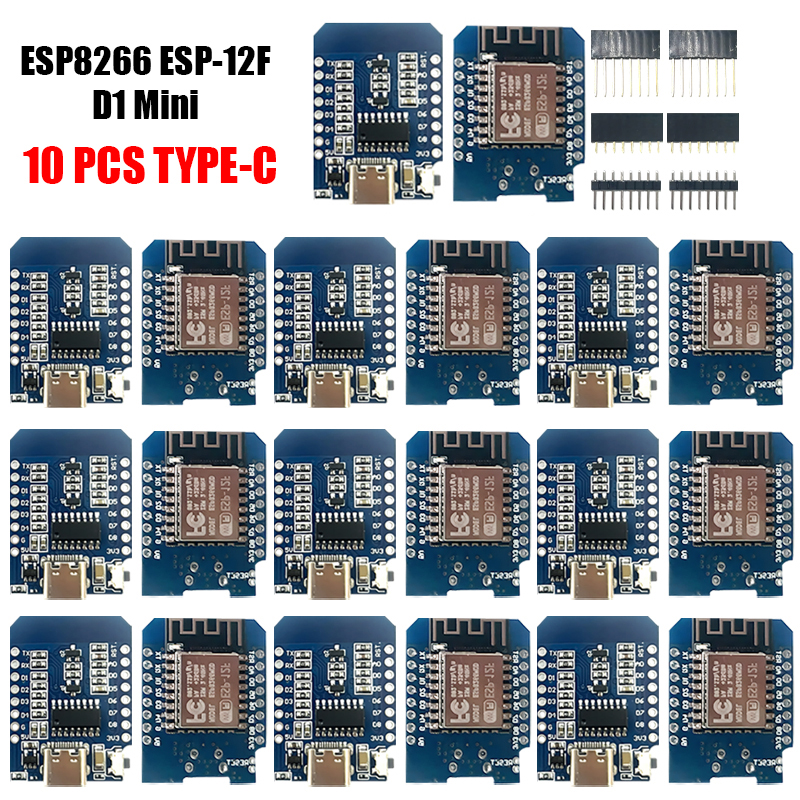 XCW WeMos D1 Mini TYPE-C/Micro - Smart Home Esp8266 recensie en prijs