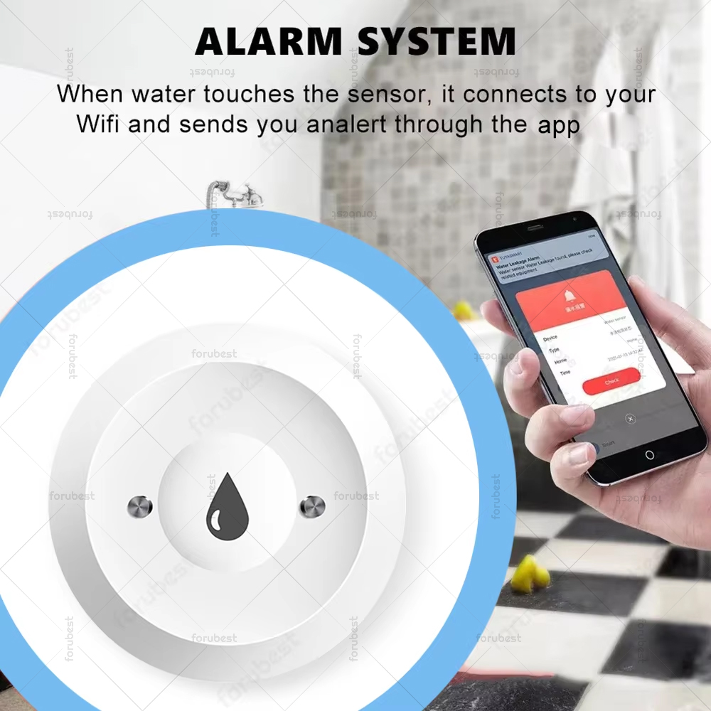 Smart Zigbee Water Leakage Sen - Smart Home Water Level Sensor recensie en prijs