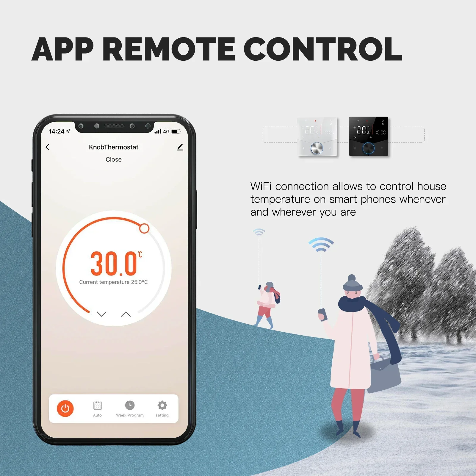 MOES Tuya WiFi Smart Knob Ther - Smart Home Package recensie en prijs