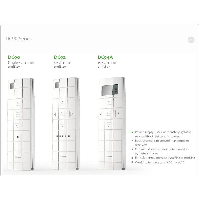 Original Dooya DC90 RF 433MHZ  - Curtain Motor recensie en prijs