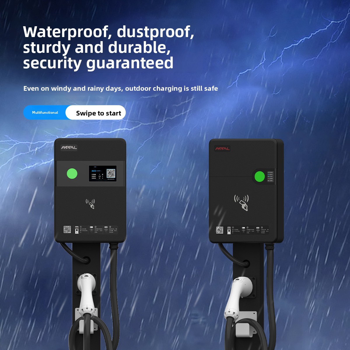 7KW AC EV Charging Station for - Smart Home Qr Code recensie en prijs