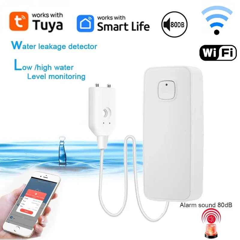 Tuya Smart Home WiFi Water-Lea - Smart Home Water Level Sensor recensie en prijs