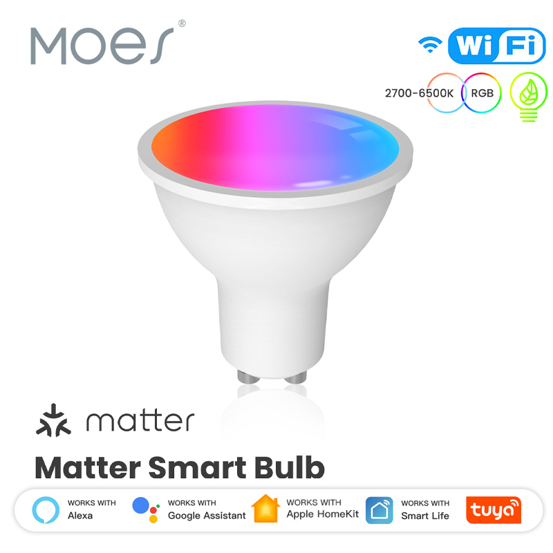 MOES Tuya Matter WiFi GU10 Sma - Alexa Compatible Bulb recensie en prijs