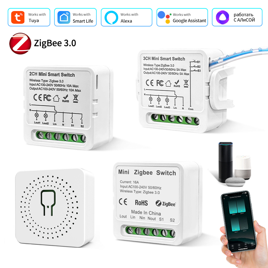 Tuya Smart ZigBee Switch Smart - Smart Home Z Wave recensie en prijs