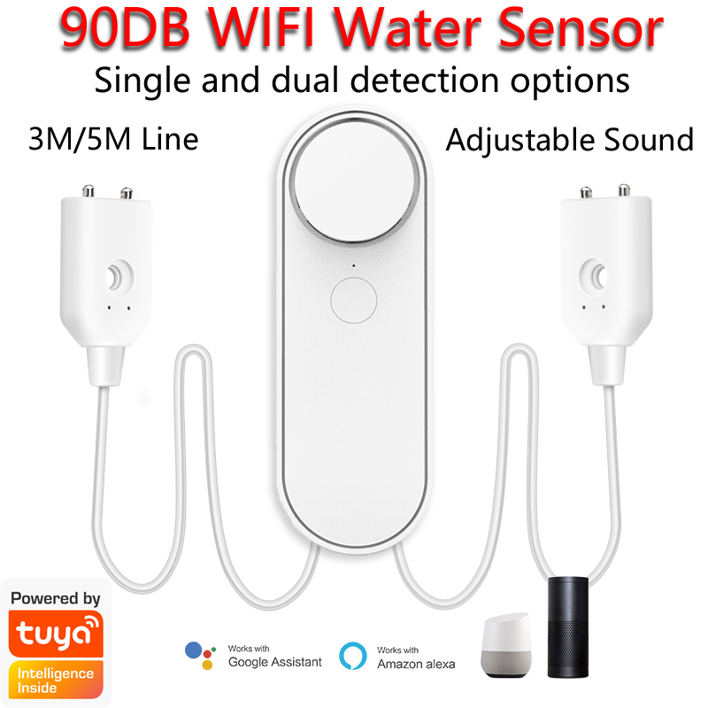 3M/5M WiFi Water Leak Detector - Smart Home Green recensie en prijs