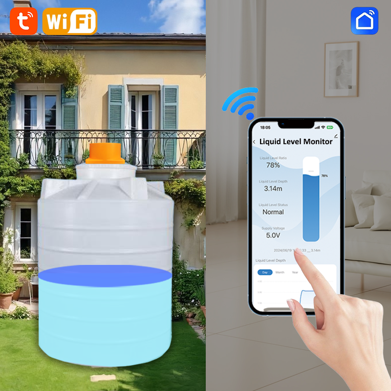 ME201WSP Solar Panel Smart Hom - Smart Home Water Level Sensor recensie en prijs