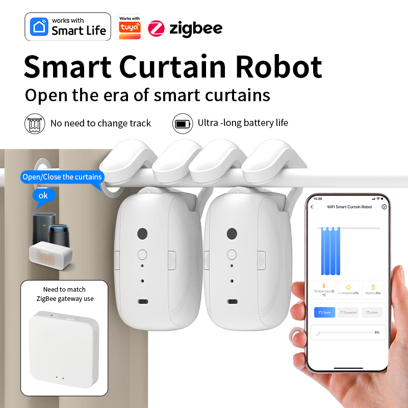 Zigbee Smart Curtain Driver Ro - Smart Home Z Wave recensie en prijs