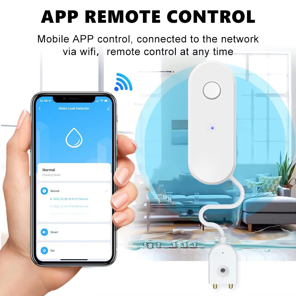 Tuya WiFi Smart Water Leak Sen - Smart Home Green recensie en prijs
