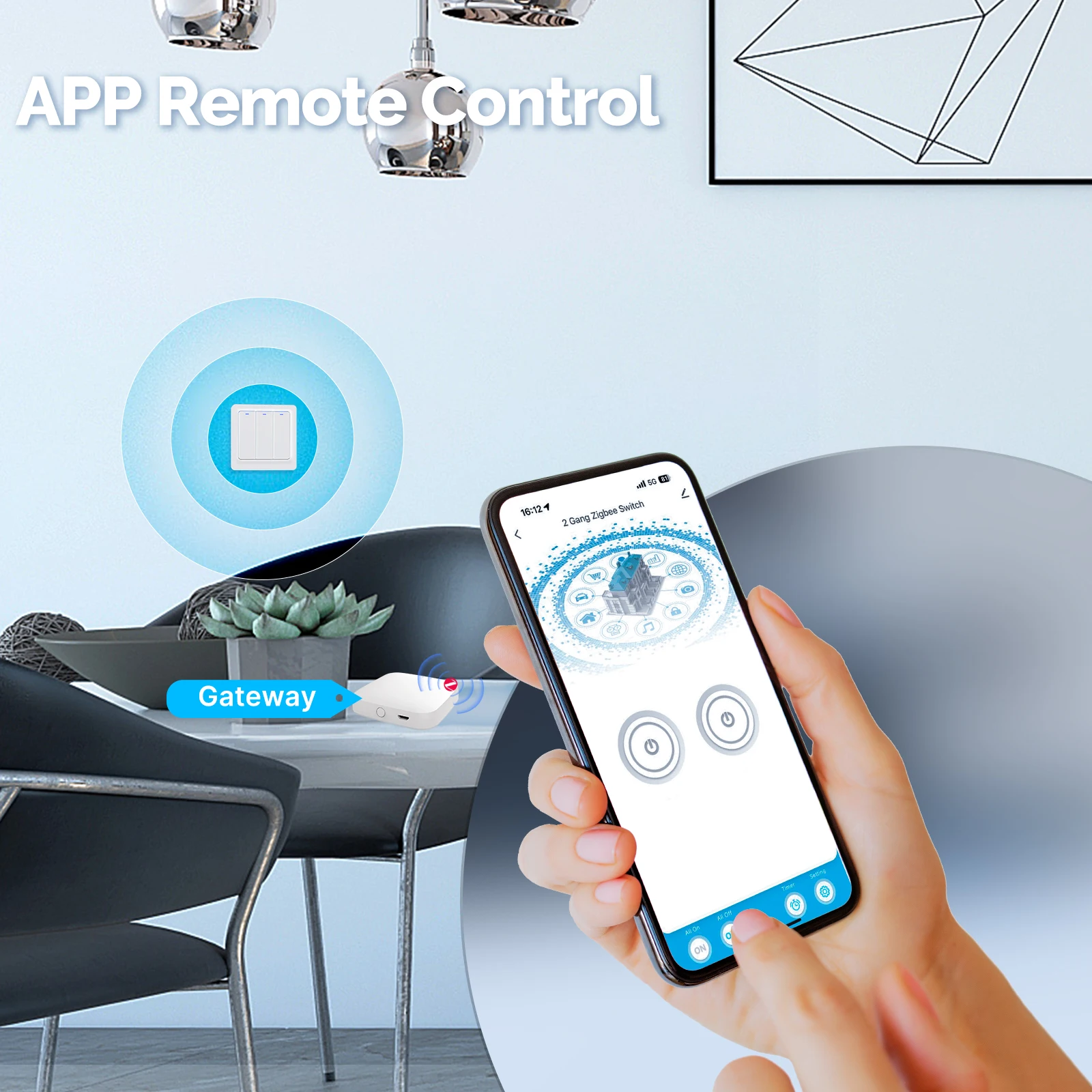 MOES ZigBee Smart Light Switch - Smart Home Voice Control recensie en prijs