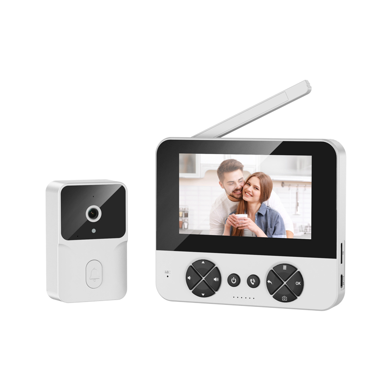 4.3'' Night Vision Video Doorb - Smart Home Battery Camera recensie en prijs