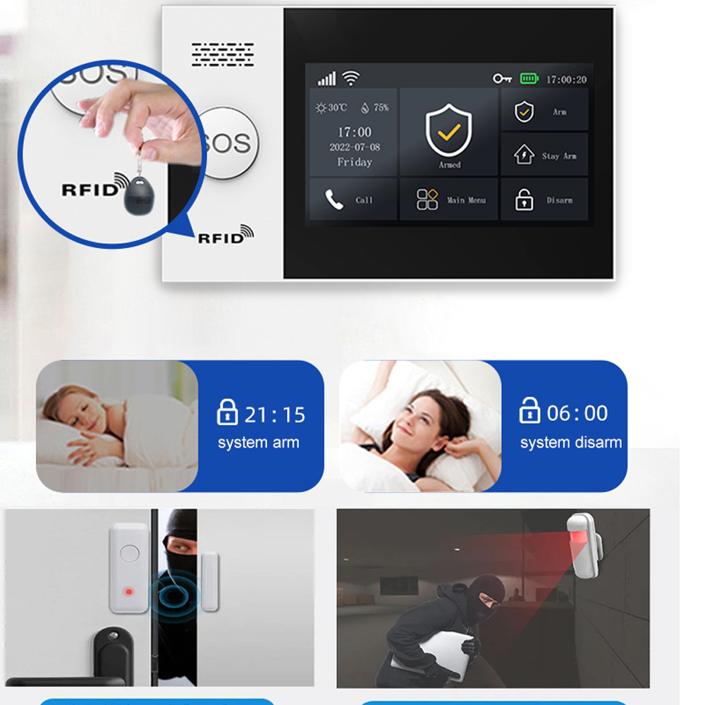 PGST 4G Tuya Smart Home Alarm  - Smart Home Package recensie en prijs