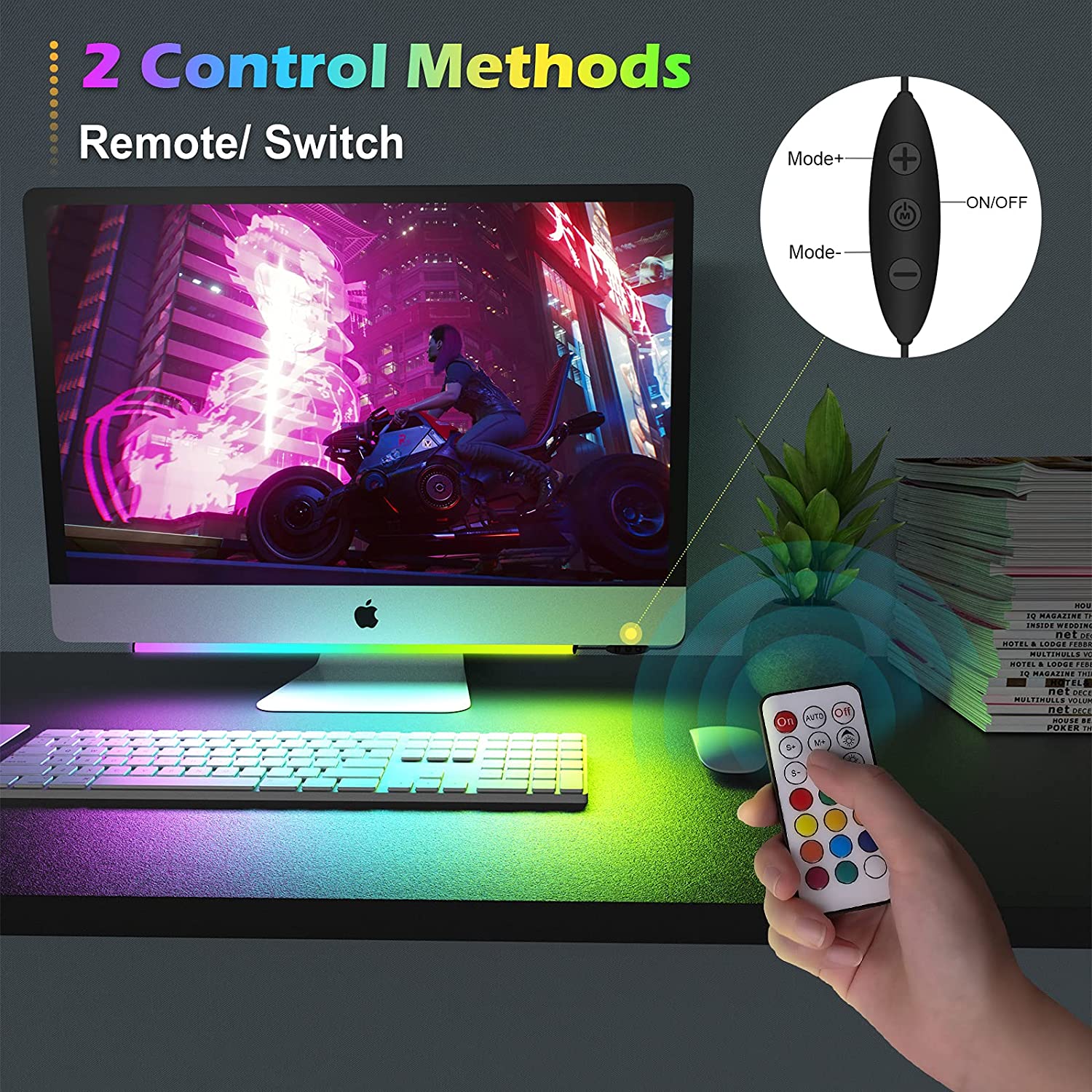 Under Monitor Light Bar RGB Dr - Smart Home Poster recensie en prijs