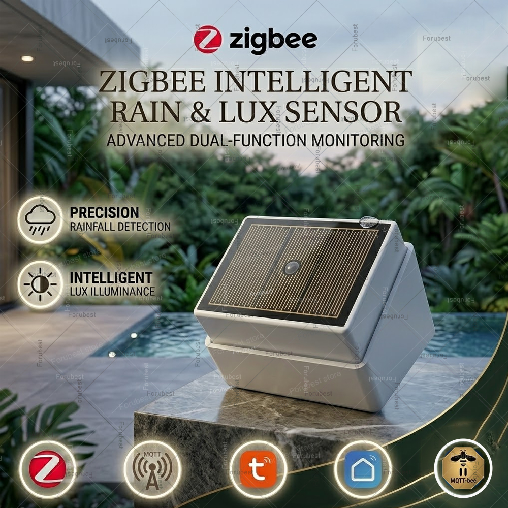 Zigbee Rain Sensor with Bright - Smart Home Green recensie en prijs