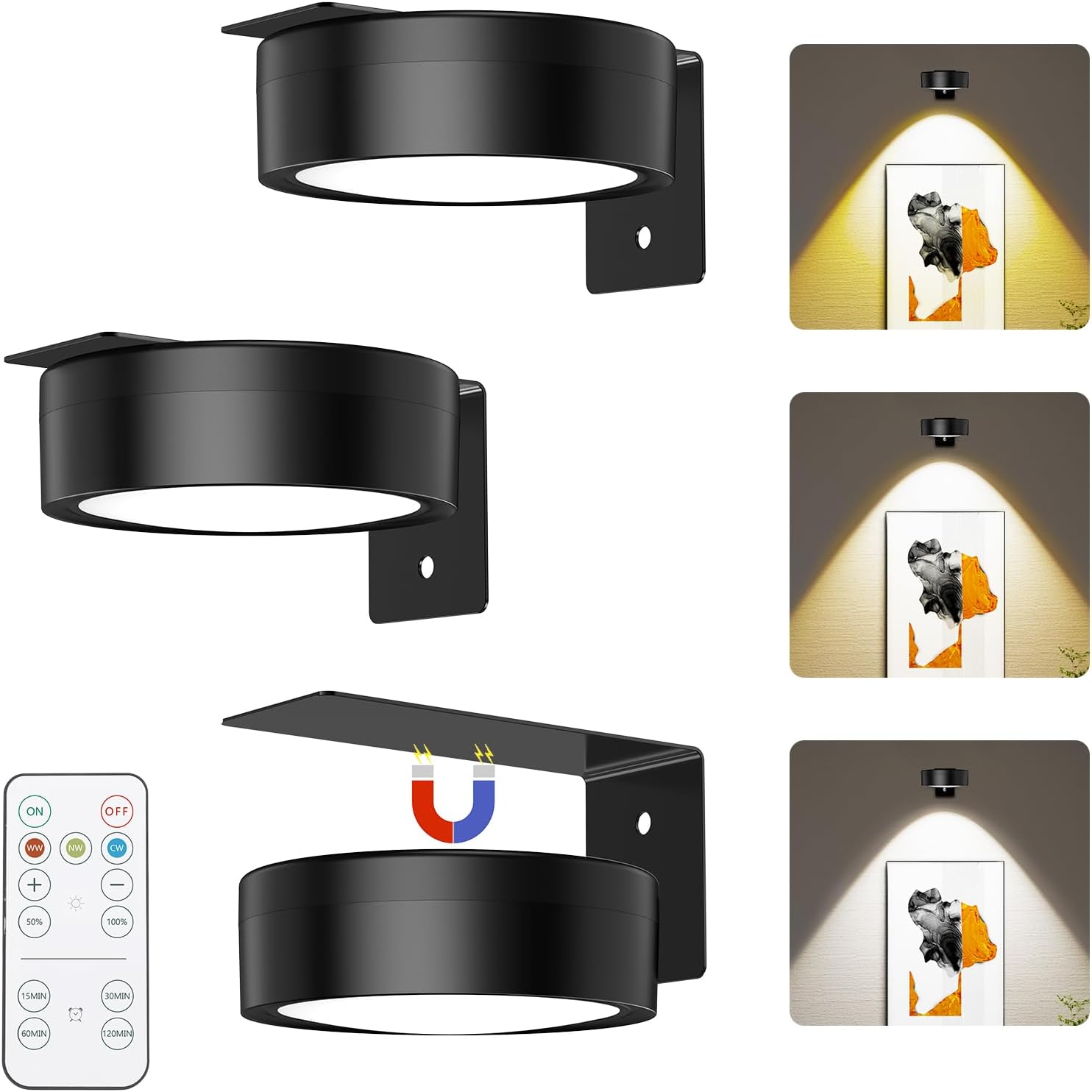 3PCS LED Cabinet Lights Magnet - Smart Home Poster recensie en prijs
