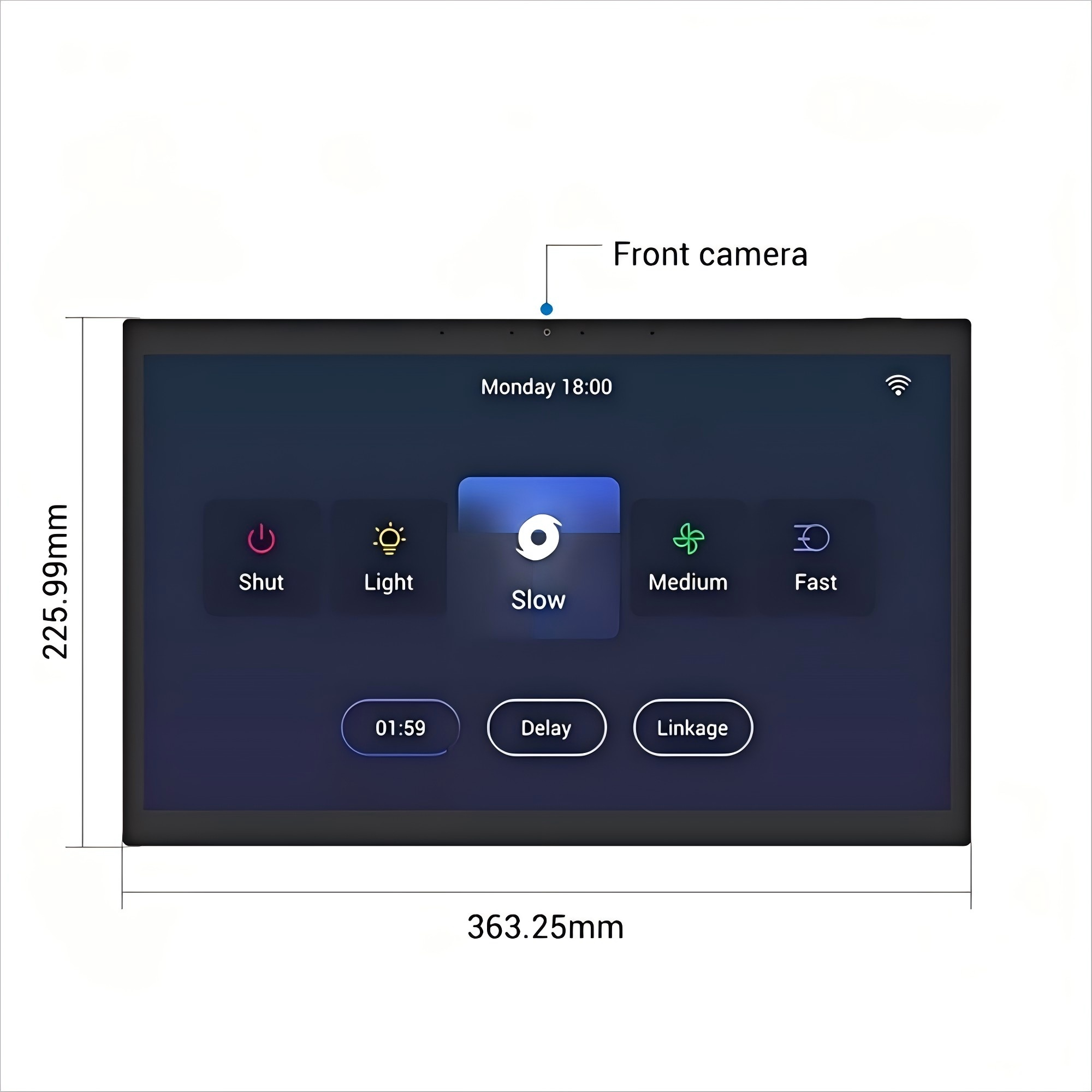 Inwall 15.6 Inch Smart Home Co - Smart Home Touchscreen Control Panel recensie en prijs