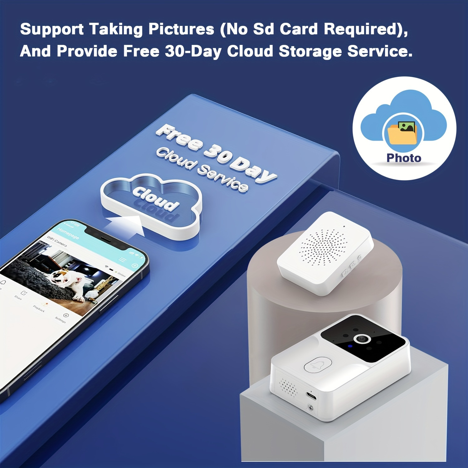 tuya Wireless smart video door - Smart Home Battery Camera recensie en prijs